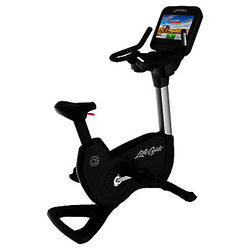 Life Fitness Platinum Club Series Upright Lifecycle Exercise Bike with Discover SE Tablet Console